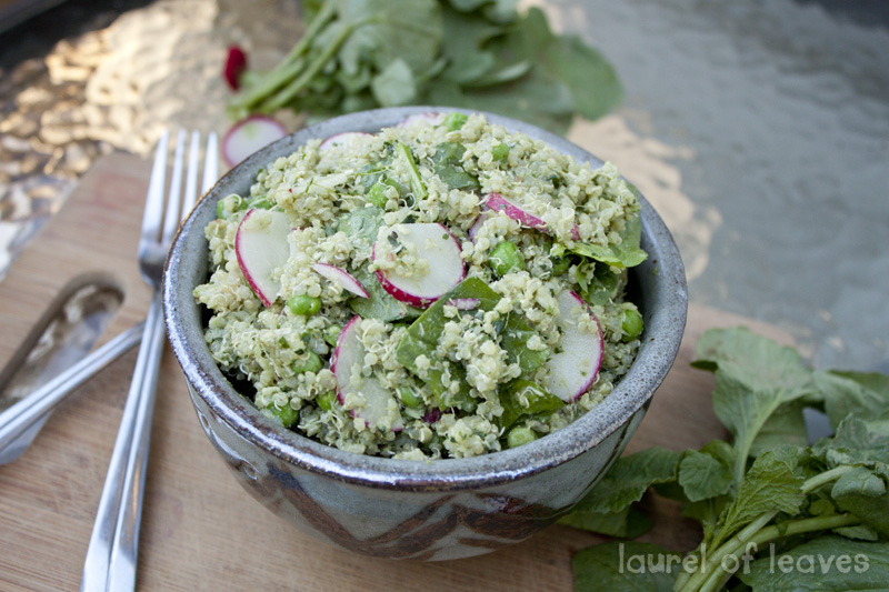 spinach-pesto-quinoa-salad