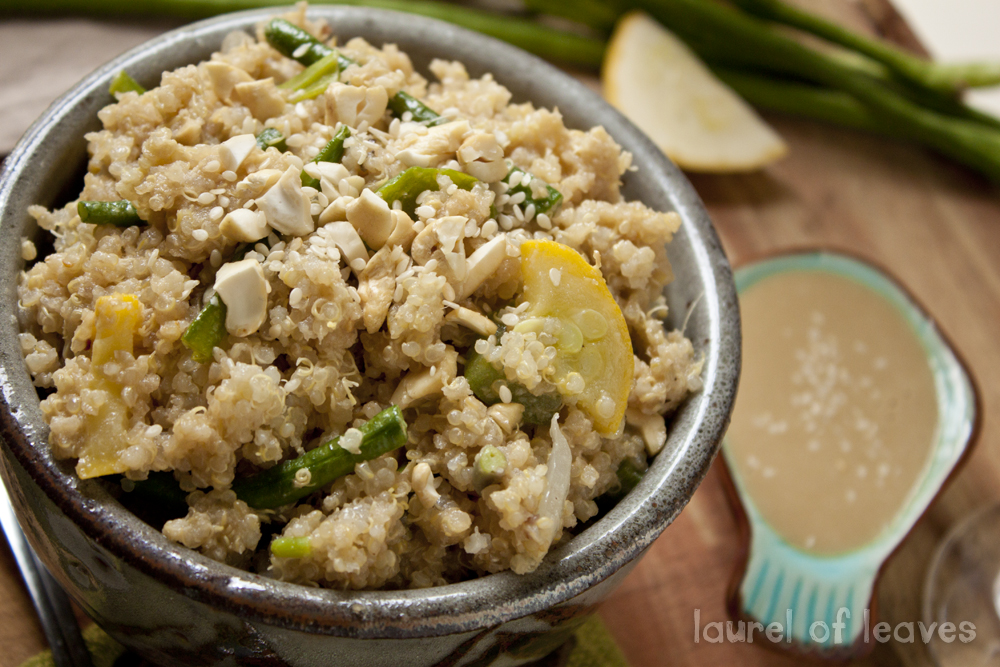 Shaboo Shaboo (aka Veggies & Quinoa in a Creamy Asian Sauce)