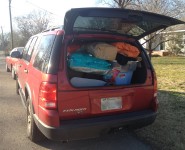 Jam Packed Car Ready to Move