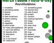 March Foodie Photo-a-Day